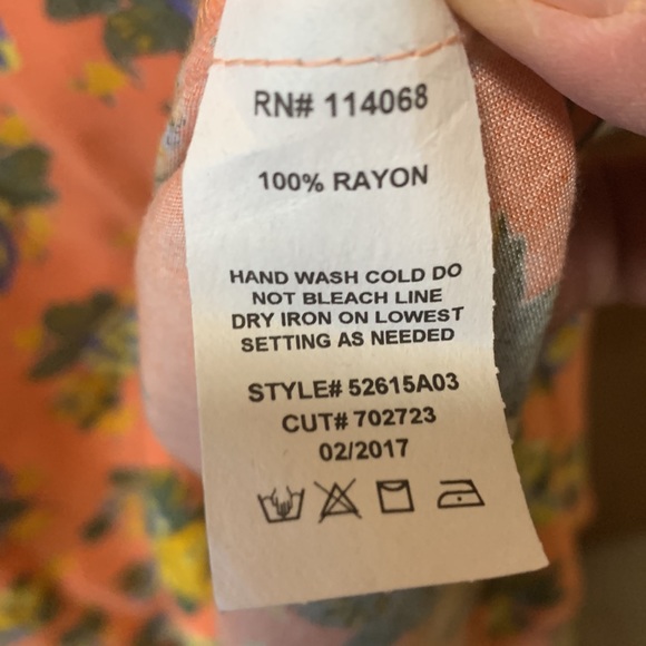 KIT & SKY WRAP DRESS SUMMER FLOWERS SZ XL - Picture 8 of 8